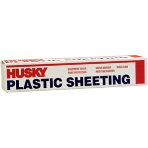 Husky High Density Painter's Plastic .31 Mil 9' X 400' 03509H-1