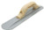 Marshalltown Round End Magnesium Hand Float with Wood Handle 12" x 3-1/8" - (Box of 6)