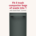 KitchenAid 15 in. Built-In Trash Compactor with Built-In Odor Management System KTTP515TJP
