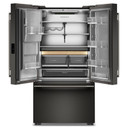 Kitchenaid® Counter-Depth French Door Refrigerator with Intelligent Auto Fill KRFC536SBE