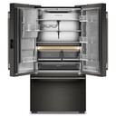 Kitchenaid® Counter-Depth French Door Refrigerator with Intelligent Auto Fill KRFC536SBE