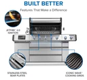 Prestige® PRO 665 Elite Natural Gas Grill with Smart Technology & Electric Smoker Box