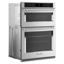 KitchenAid® 30" Combination Microwave Wall Oven with Air Fry Mode KOEC530PSS