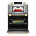 Kitchenaid® 30-inch Smart Electric Combo Wall Oven with Assisted Cooking Modes KOEC730SPL
