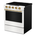 Kitchenaid® 5.0 Cu. Ft. Smart Slide-in Gas Range with Convection Cooking Modes and 2-in-1 Burner KSGS530SPL