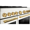 KitchenAid® 48-Inch 6 Burner Commercial-Style Dual Fuel Range with Griddle KFDD948SPL