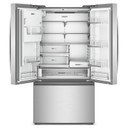 Whirlpool® 36-inch True Counter Depth 3-Door French Door Refrigerator with Nugget Ice - 23.4 cu. ft. WRFC7436TZ
