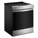 Whirlpool® 30-inch Induction Slide In Range with No Preheat Air Fry and True Convection Advanced Air Cooking Technology WSIS5030TZ