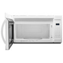 Whirlpool® 1.7 cu. ft. Microwave Hood Combination with Electronic Touch Controls YWMH31017HW Whirlpool® 1.7 cu. ft. Microwave Hood Combination with Electronic Touch Controls YWMH31017HW