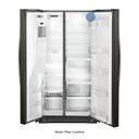 Whirlpool® 36-inch Wide Counter Depth Side-by-Side Refrigerator - 21 cu. ft. WRS571CIHV