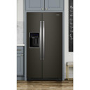 Whirlpool® 36-inch Wide Counter Depth Side-by-Side Refrigerator - 21 cu. ft. WRS571CIHV