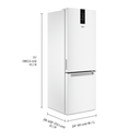 Whirlpool® 24-inch Wide Bottom-Freezer Refrigerator - 12.9 cu. ft. WRB533CZJW