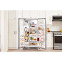 Whirlpool® 33-inch Wide Side-by-Side Refrigerator - 22 cu. ft. WRS312SNHM
