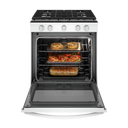 Whirlpool® 5.8 cu. ft. Smart Slide-in Gas Range with Air Fry, when Connected WEG750H0HW