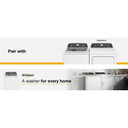 Whirlpool® 5.4 - 5.5 Cu. Ft. I.E.C. Capacity Top Load Washer with Removable Agitator WTW5057LW