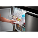 Whirlpool® 36-inch Wide Counter Depth 4 Door Refrigerator - 19.4 cu. ft. WRQA59CNKZ