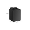 6.0-6.1 Cu. Ft. I.E.C. Whirlpool® Top Load Washer with Removable Agitator WTW6157PB