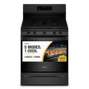 5.0 Cu. Ft. Whirlpool® Gas 5-in-1 Air Fry Oven WFG550S0LB