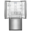 Whirlpool® 30-inch Wide Contemporary Handle French Door Refrigerator - 20 cu. ft. WRFA60SFHZ