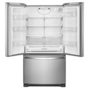 Whirlpool® 33-inch Wide French Door Refrigerator - 22 cu. ft. WRFF5333PZ