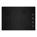 Maytag® 30-Inch Electric Cooktop with Reversible Grill and Griddle MEC8830HB Maytag® 30-Inch Electric Cooktop with Reversible Grill and Griddle MEC8830HB