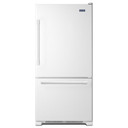 Maytag® 30-inch Bottom Freezer Refrigerator with Freezer Drawer MBB1957FEW