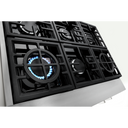 KitchenAid® 36'' 6-Burner Commercial-Style Gas Rangetop KCGC506JSS