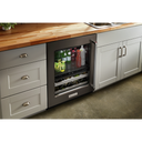 Kitchenaid® 24 Beverage Center with Glass Door and Metal-Front Racks and PrintShield™ Finish KUBL314KBS