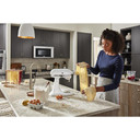 Kitchenaid® 30-Inch 5 Burner Front Control Gas Convection Range with Baking Drawer KSGB900ESS