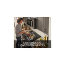 Kitchenaid® 30-Inch 5-Burner Gas Slide-In Convection Range KSGG700EBS