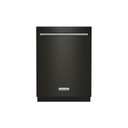 Kitchenaid® 44 dBA Dishwasher in PrintShield™ Finish with 360° Max Jets™ Third Rack KDTM404KBS
