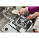 Kitchenaid® 44 dBA Dishwasher in PrintShield™ Finish with FreeFlex™ Third Rack KDTM404KBS