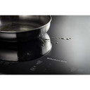 Kitchenaid® 30" Electric Cooktop with 5 Elements and Touch-Activated Controls KCES950KBL