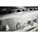 KitchenAid® 36'' Smart Commercial-Style Dual Fuel Range with 6 Burners KFDC506JMH