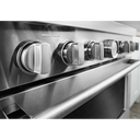 KitchenAid® 36'' Smart Commercial-Style Dual Fuel Range with 6 Burners KFDC506JSS