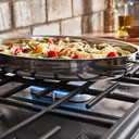 KitchenAid® 30-Inch 5-Burner Dual Fuel Convection  Front Control Range with Baking Drawer YKSDB900ESS