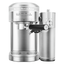 Kitchenaid® Metal Semi-Automatic Espresso Machine and Automatic Milk Frother Attachment Bundle KES6504SX