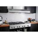 KitchenAid® 48'' 6-Burner Commercial-Style Gas Rangetop with Griddle KCGC558JSS