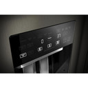 Kitchenaid® 29.4 Cu. Ft. 48" Built-In Side-by-Side Refrigerator with Ice and Water Dispenser KBSD708MBS Kitchenaid® 29.4 Cu. Ft. 48" Built-In Side-by-Side Refrigerator with Ice and Water Dispenser KBSD708MBS