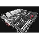 Kitchenaid® 44 dBA Dishwasher in PrintShield™ Finish with FreeFlex™ Third Rack KDPM604KBS