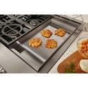 KitchenAid® 48'' Smart Commercial-Style Gas Range with Griddle KFGC558JMH