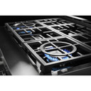 KitchenAid® 36'' Smart Commercial-Style Gas Range with 6 Burners KFGC506JAV