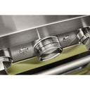 KitchenAid® 36'' Smart Commercial-Style Gas Range with 6 Burners KFGC506JAV