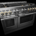 Jennair® 48" RISE™ Gas Professional-Style Range with Infrared Grill JGRP648HL