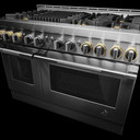 Jennair® 48" RISE™ Gas Professional-Style Range with Infrared Grill JGRP648HL