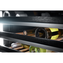 Jennair® NOIR™ 24 Built-In Undercounter Wine Cellar - RIght Swing JUWFR242HM