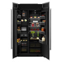 Jennair® Panel-Ready 42" Built-In Side-By-Side Refrigerator JBSFS42NMX
