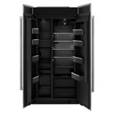 Jennair® Panel-Ready 42" Built-In Side-By-Side Refrigerator JBSFS42NMX