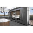 Jennair® Panel-Ready 42" Built-In Side-By-Side Refrigerator JBSFS42NMX