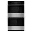 Jennair® NOIR™ 30 Double Wall Oven with V2™ Vertical Dual-Fan Convection JJW3830LM